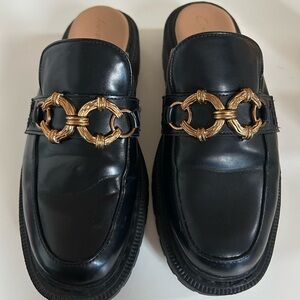 Sam Edelman Circus Black Loafers